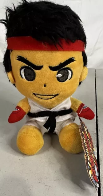 Street Fighter - Arcade Video Game Ryu 10”inch Plush Soft Toy. with tags