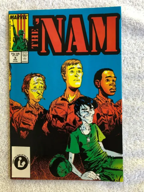The 'Nam #9 (Aug 1987, Marvel) VF 8.0