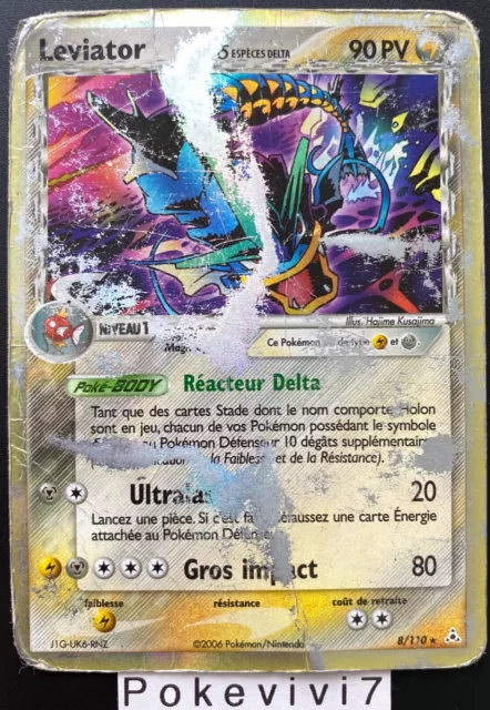 Carte Pokemon LEVIATOR 8/110 Holo Bloc EX Fantômes Holon FR