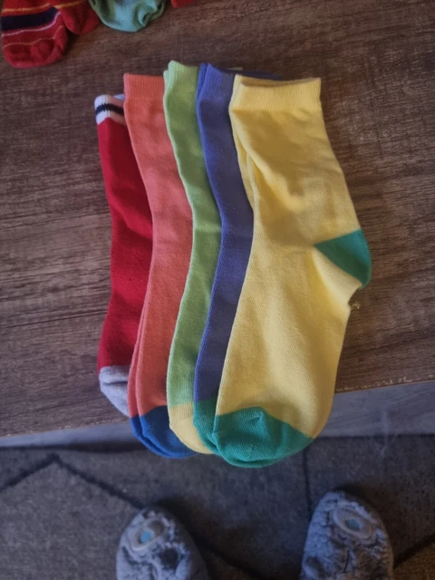 5 paia di calzini unisex taglia 12/1