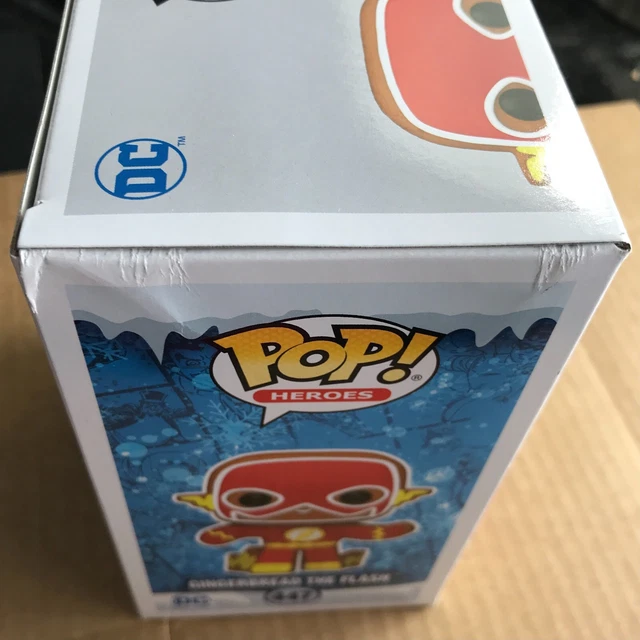 Funko Pop! Gingerbread The Flash #447, Holiday, Christmas, DC Heroes, DC Comics 2