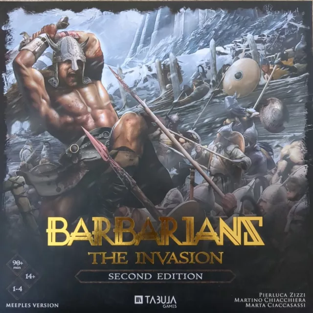 Barbarians The Invasion 2nd Ed Tabula Games Meeples Version Kickstarter