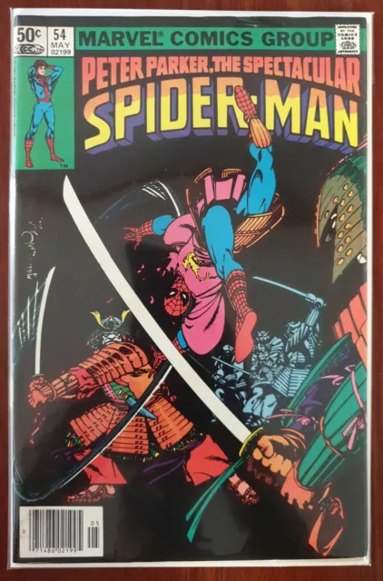 Marvel Comics Group Peter Parker The Spectacular Spiderman #54 1981