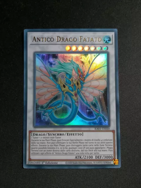 Antico Drago Fatato RA01-IT030 • ULTRA RARA • YuGiOh! (Ancient Fairy Dragon)