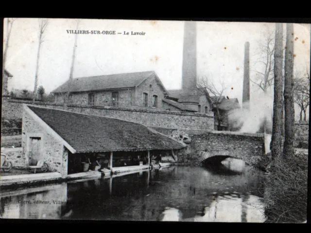 VILLIERS-sur-ORGE (91) WASHING MACHINES & FACTORY in 1914