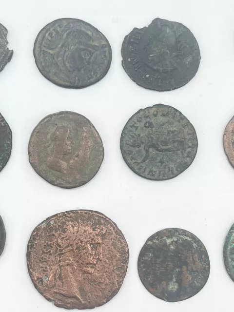 Ref 33 Joli lot de 12 monnaies romaines 3