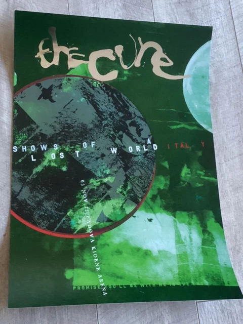 The Cure - Padova Italy Nov.2022 Show Official Memorabilia. Concert/Gig Poster!