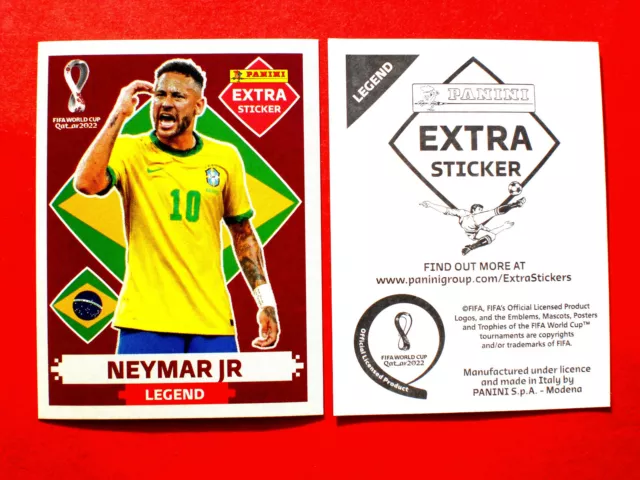 Panini Neymar Jr Legend Bronze Sticker Qatar 2022 in Nordrhein-Westfalen -  Herdecke