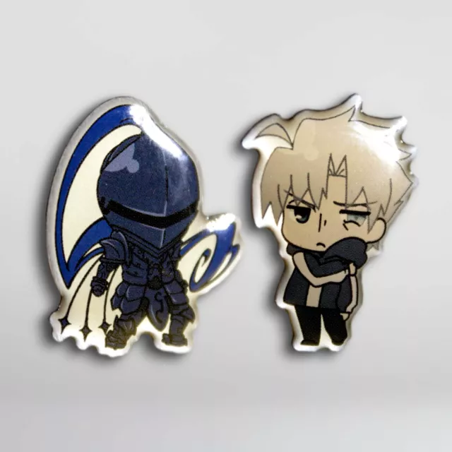 Kariya & Berserker Fate/Zero Metal Pin Set