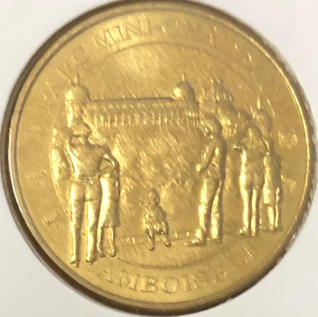 Mdp 2012 Amboise Mini Château Médaille Monnaie De Paris Jeton Medals Coins Token