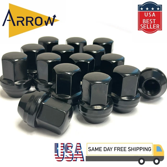 20 DODGE CHALLENGER Charger Black OEM Factory Style Lug Nuts 14x1.5