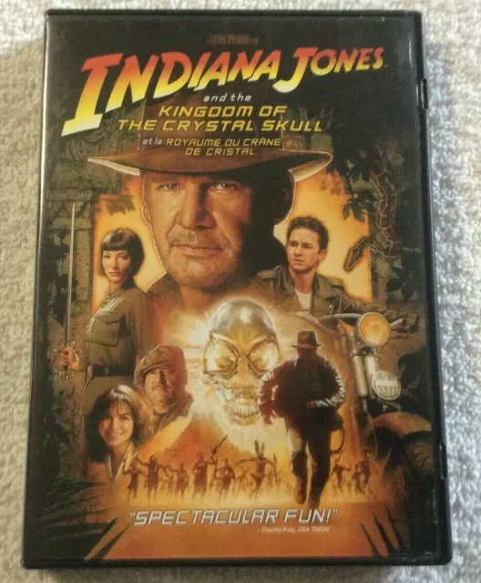 Indiana Jones and the Kingdom of the Crystal Skull (DVD, 2008)