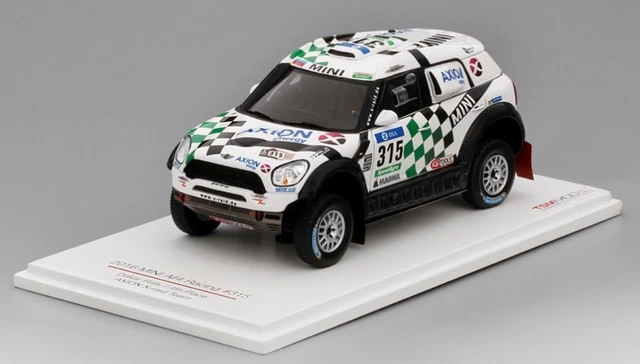 TRUESCALE Mini All4 Racing N°315 – 1/43ème – 4ème Rallye Dakar 2016 – AXION – Modèle Neuf