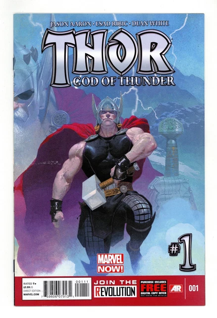 Thor God of Thunder 1A Ribic FN 6.0 2012