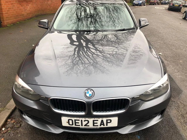 Bmw 320D Efd Euro 5 2012 Reg New Shape 4 Door Saloon Met Grey Long Mot F/V/M/H