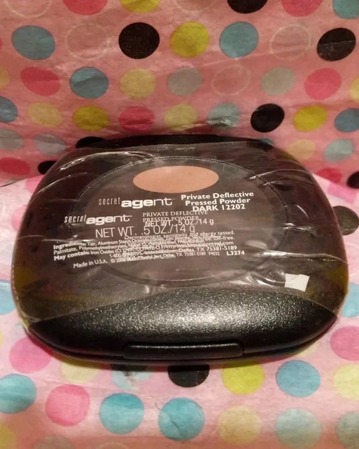 Beauticontrol Secret Agent Private Deflective Pressed Powder DARK (12202)
