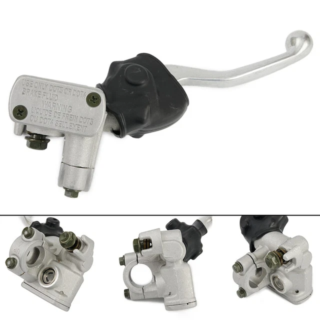 Pompa Freno Posteriore In Alluminio CNC Per Honda CRF E CR, Compatibile Anche Con KAYO T4 T6 K6 – Silver