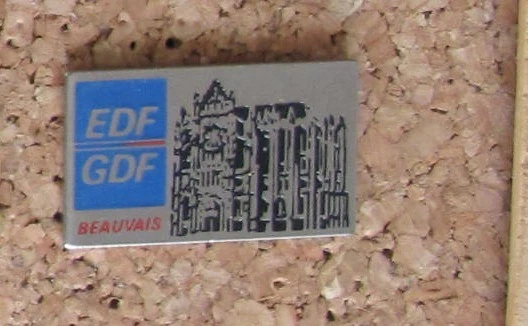 EDF GDF - Pin's EDF Production Hydraulique Méditerranée
