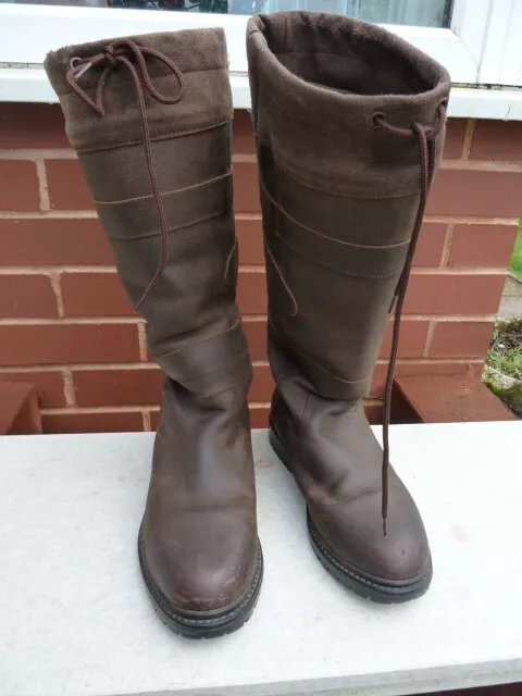 Toggi  Waterproof Boots in Chocolate brown Walking / Riding Country Boots