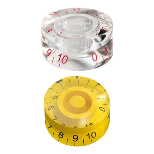 4 pièces Volumn Timbre Boutons Boutons de contrôle de la vitesse des basses