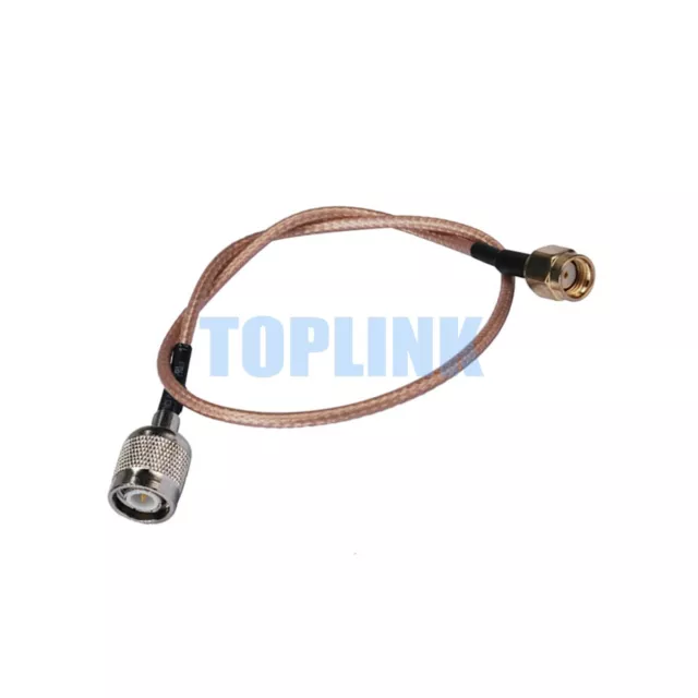 10x RP-SMA Male (Female Pin) to TNC Male Plug Pigtail Cable RG316 15cm For WiFi