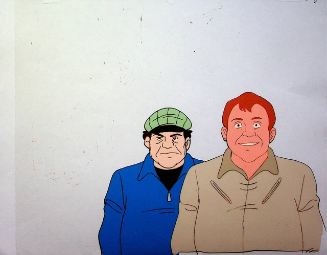 The Real Ghostbusters 1986 Production Animation Hand Painted Cel DIC