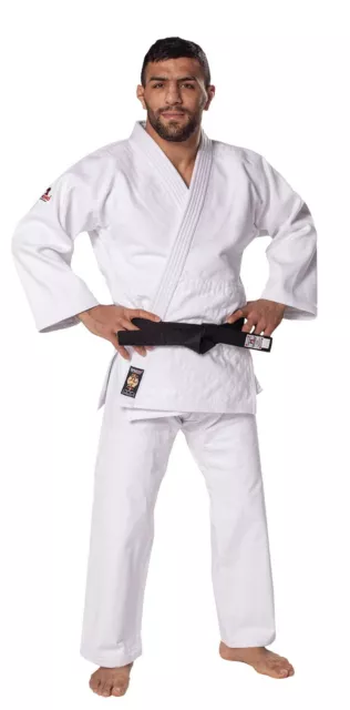 SENSEI Judo Anzug von DAN RHO.(ca. 750g/m²) Judoanzug mit Zwischengröße S und M