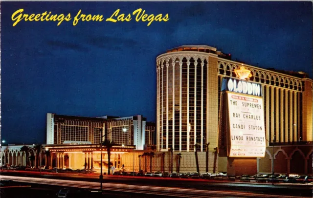 Nevada Postcard: The Aladdin Hotel And Casino