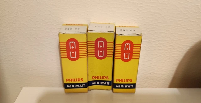 Philips ECC83 x 3