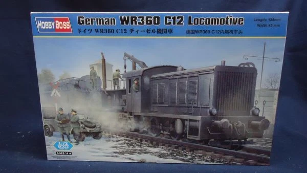 220 82913 Hobby Boss 1/72 German Wr360 C12 Locomotive 510F3 220 82913 Hobby Boss 1/72 German Wr360 C12 Locomotive 510F3