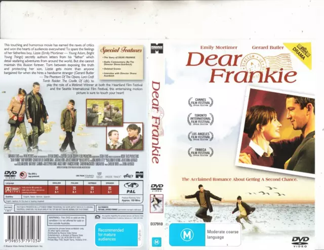 DEAR FRANKIE-2004-[EMILY MORTIMER]-MIRAMAX Films-Movie MF-DVD $24.95 -  PicClick AU