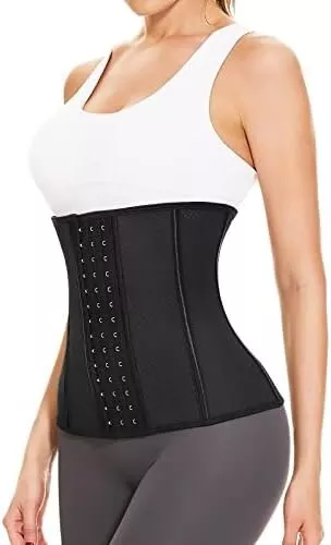 TERODACO CORSET WAIST Trainer for Women Lower Belly Fat Latex