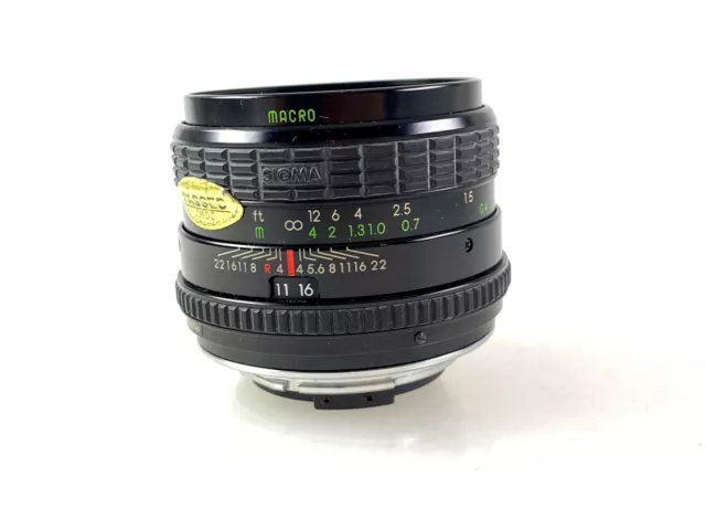 Sigma Mini-Wide Macro 28mm 28 mm 1:2.8 2.8 Multi-Coated - Contax Yashica C/Y