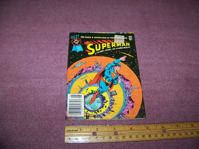 Superman The Best Of DC Blue Ribbon Digest 12 1981