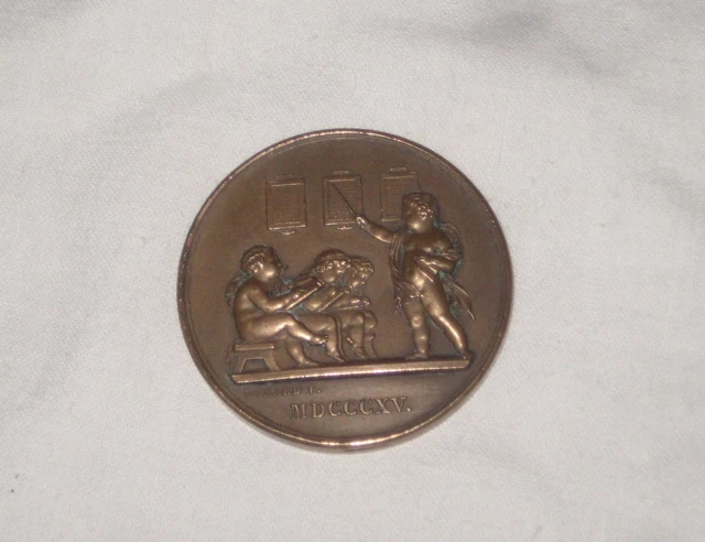ancienne medaille de l'instruction elementaire 1900