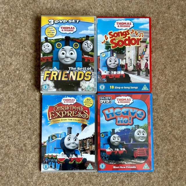 Thomas Rffr THOMAS DVD BUNDLE Of 6 Complete Genuine Rare Thomas The Tank Engine ...