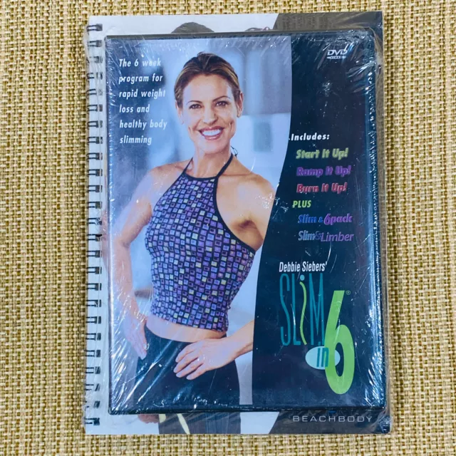debbie-siebers-slim-in-6-dvd-and-workbook-six-weeks-beachbody-exercise