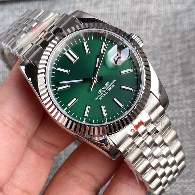 Quadrante Orologio 29mm NH35 Verde Luminoso – Adatto Per Movimenti NH35 NH36