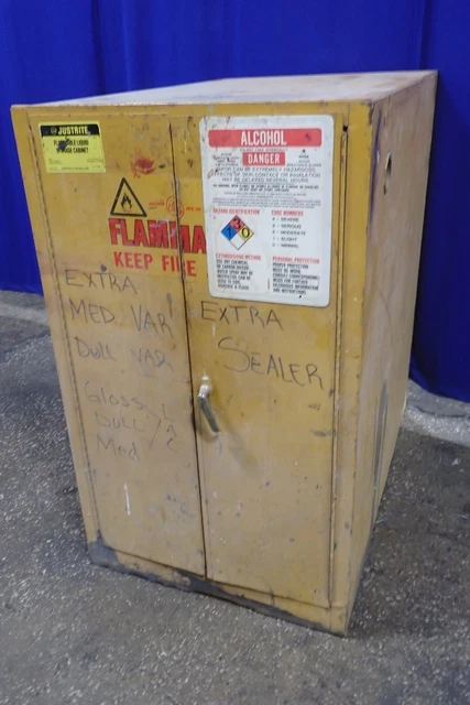Euc-Justrite 25661 Flammable Cabinet 55 Gallons/ 46" X 27" X 42" 05231640056