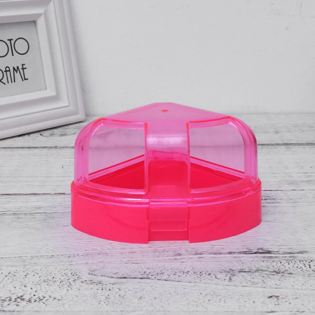 Baño lavabo animales pequeños hámster inodoro baño triángulo casa bañera