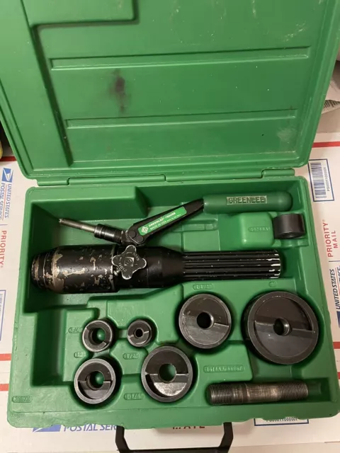 Greenlee 7804SB quick draw hydraulic punch driver Good Condition