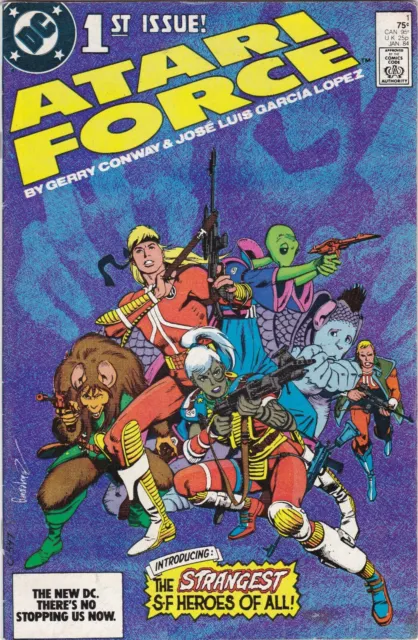 DC Atari Force #1 1984 Comic