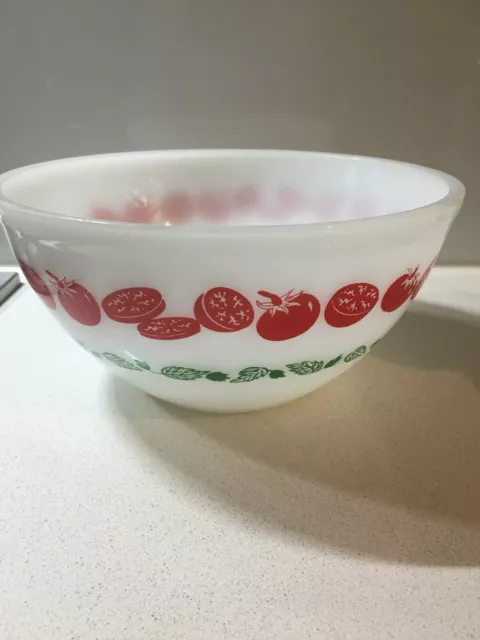 Vintage Pyrex Agee 8in Mixing Bowl Harvest 1967