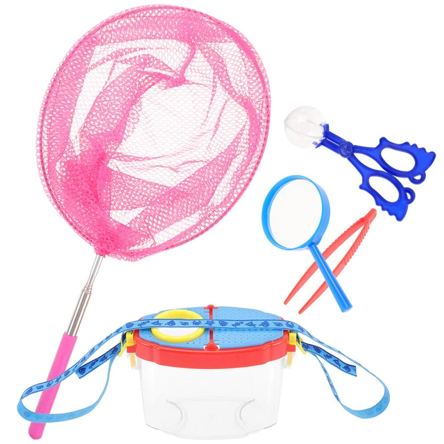 6-tlg. Insektenbeobachtungsset - Mit Lupenbechern Für Kleine Naturforscher