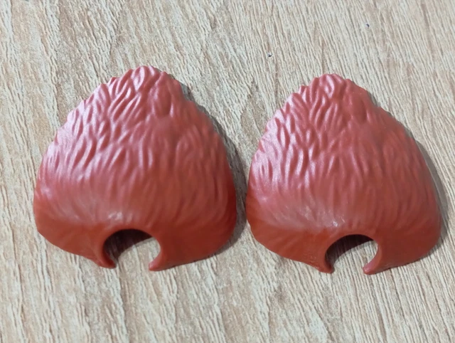 Lot X2 Capes Playmobil Pour Personnages - Peau Blanche, Thème Romain/Viking