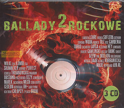 > POLSKIE BALLADY ROCKOWE vol.2- POLISH ROCK BALLADS /3CDbox /sealed from Poland