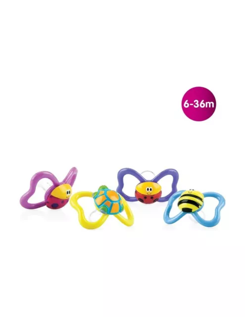 Nuby Succhietto PACI-PALS 6 - 36 Mesi Assortito in offerta