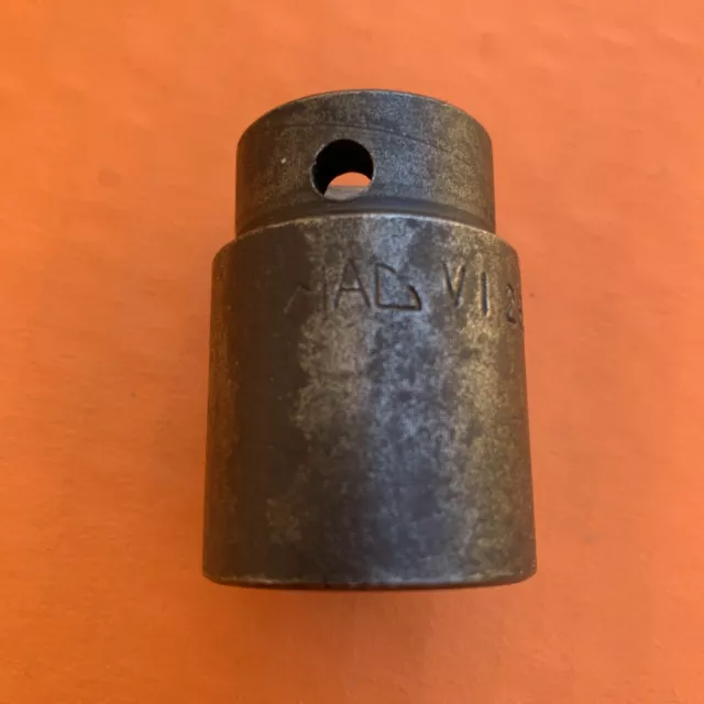 MAC Hand Tools USA 1/2" Drive 6 Point Impact Socket Model VI266 SAE Size 13/16"