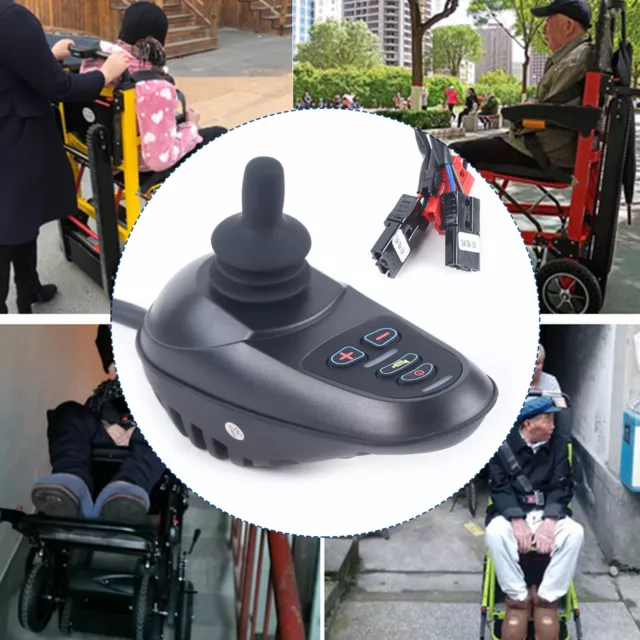 Controlador de joystick para silla de ruedas eléctrica Hall Rocker control omnidireccional