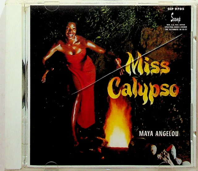Maya Angelou – Miss Calypso CD (1996 Reissue) 1956 Album NM** Tommy Tedesco